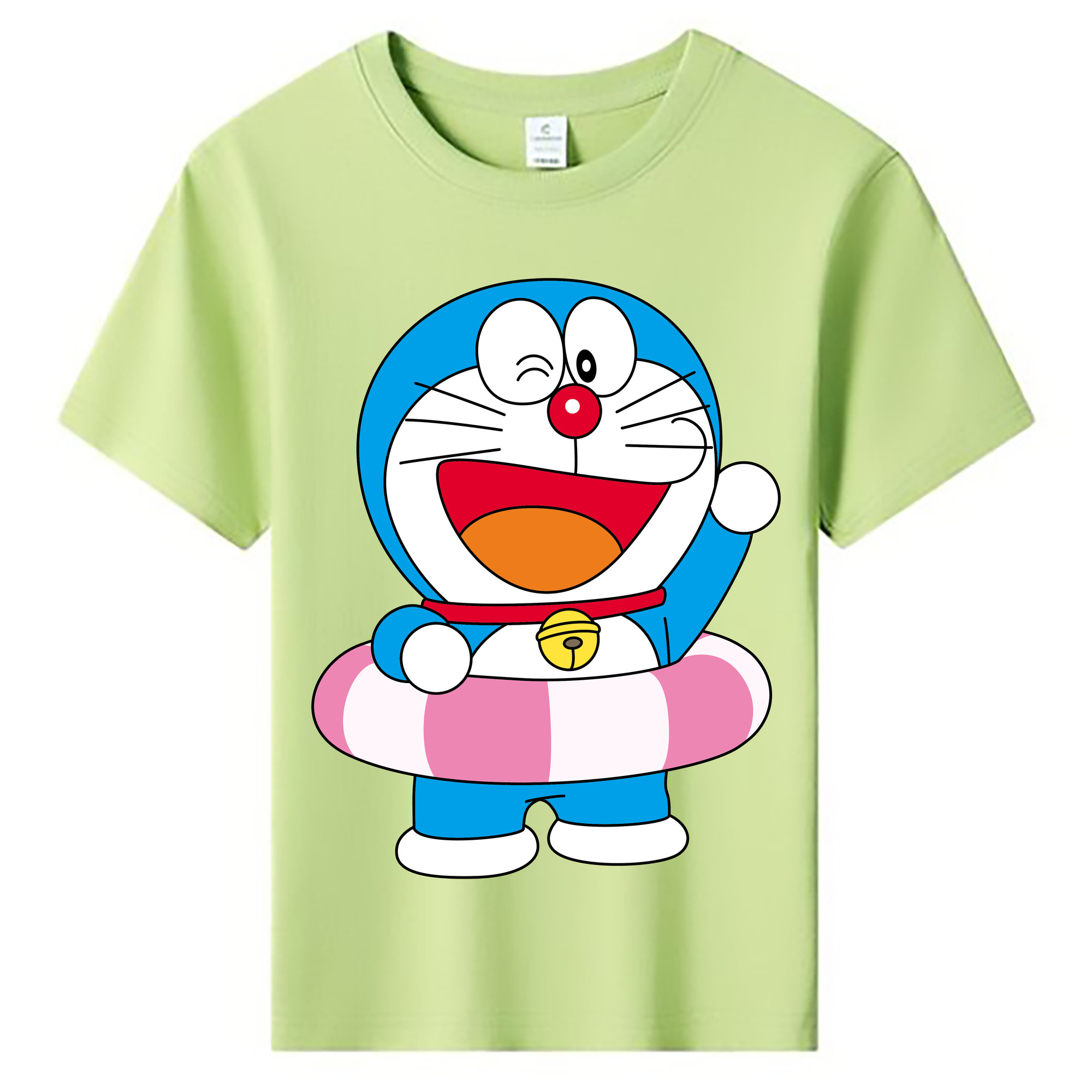 （画像用） ドラえもん Doraemon 綿100％キッズTシャツ（フロントプリント）